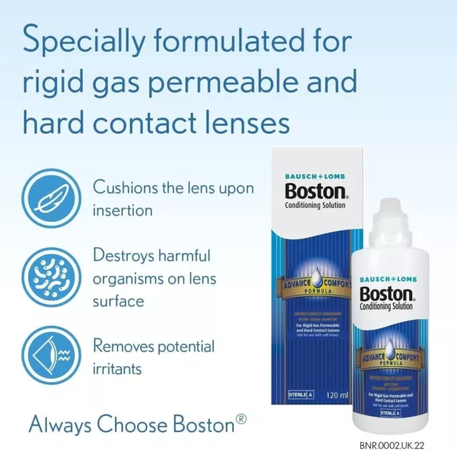 Contact Lens Solution - Bausch &Lomb Boston Advance Multipack 3