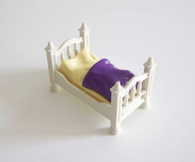 Lot Playmobil Vintage City Life - Maison, Berceau Violet, Chambre - Sets 4145, 5763 - Occasion (bon état)