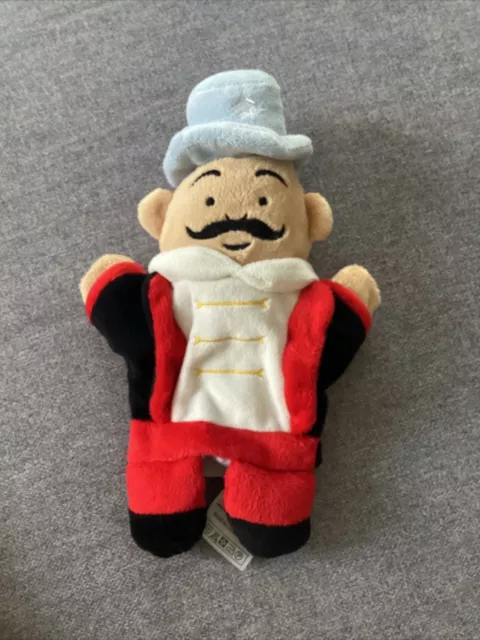 O/ Doudou Peluche Marionnette Maisons Du Monde Mr Loyal Cirque Rouge Noir Blanc