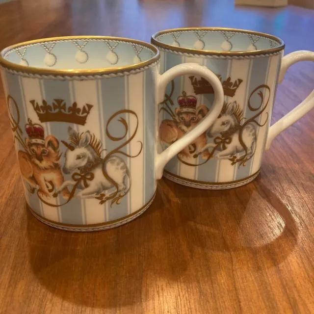 Royal Collection Trust Prince Louis Mug Cup 2018 Buckingham Palace 2 Set