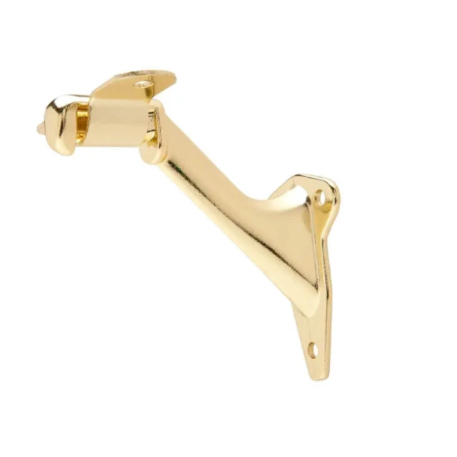 Soporte de pasamanos escalera Everbilt latón brillante dorado ligero pasillo escaleras