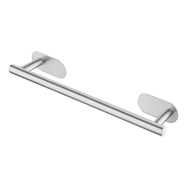 Soporte de toalla inoxidable autoadhesivo soporte de toalla para baño K O4N3