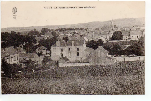 RILLY LA MONTAGNE - Marne - CPA 51 - Vignes - vue generale