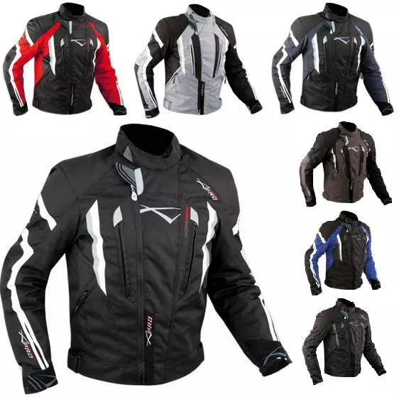 Giacca Cordura Moto Tessuto Impermeabile Sport Touring Termica Sfoderabile