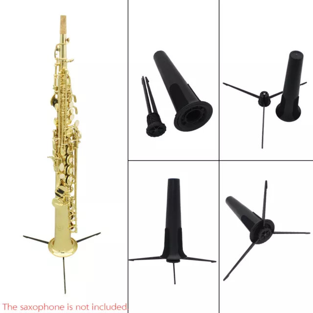 New Portable Soprano Saxophone Sax Stand Folding Tripod K2R9