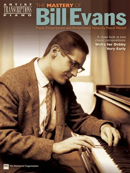 The Mastery of Bill Evans Sheet Music Artist Transcriptions Book NEW 000672548