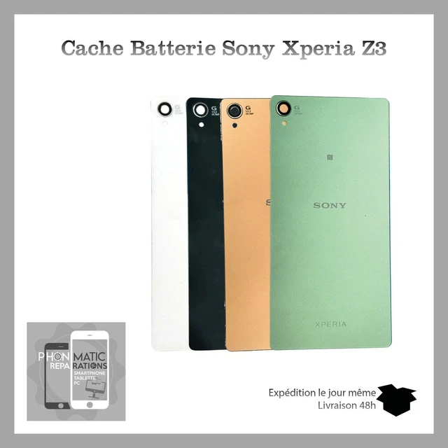 Vitre Arrière (Couvercle Batterie) Pour Sony Xperia Z3 - Pièce Neuf D'Origine