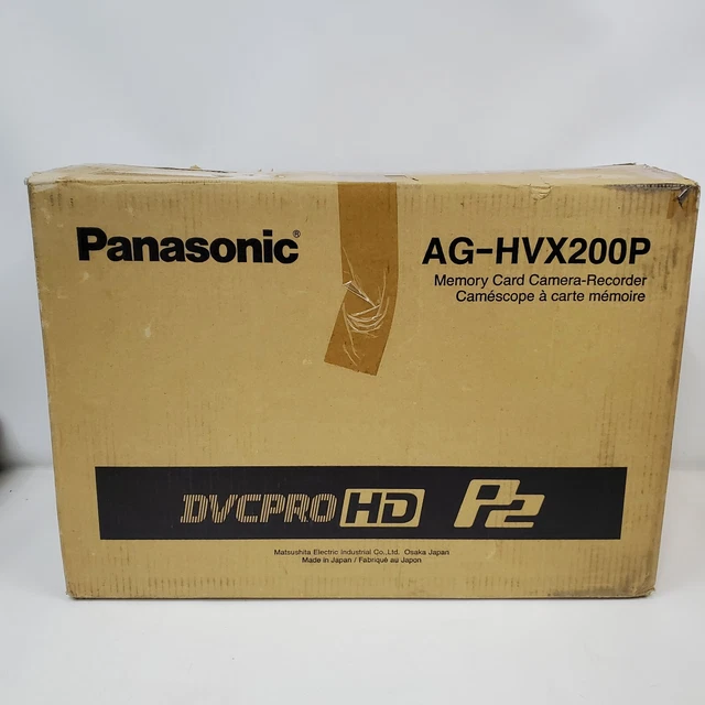 PANASONIC AG-HVX200P 3CCD P2/DVCPRO HD Format Camcorder with AJ ...