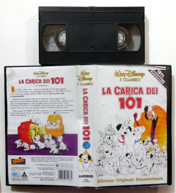 VHS WALT DISNEY La Carica Dei 101 Cartone Animato EUR 1,00 PicClick FR VHS WALT DISNEY La Carica Dei 101 Cartone Animato EUR 1,00 PicClick FR