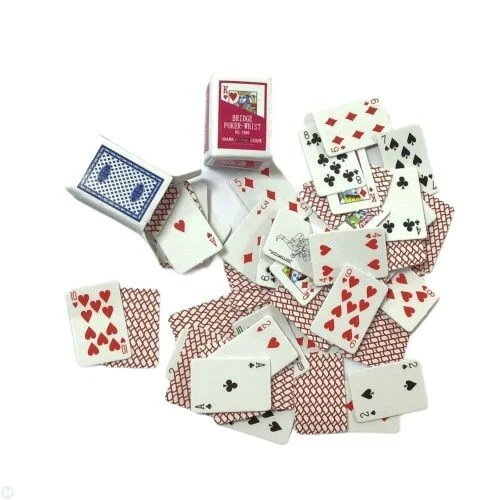 Dolls House Miniature Dice - Set Of 6 White 5mm Bar Games Accessory