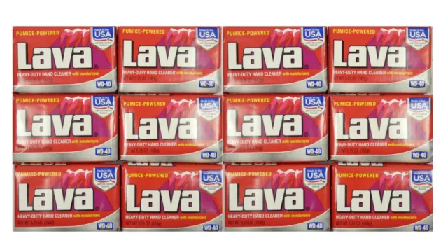 Lava Heavy-Duty Hand Cleaner Bar Soap, 5.75 oz Twin Pack