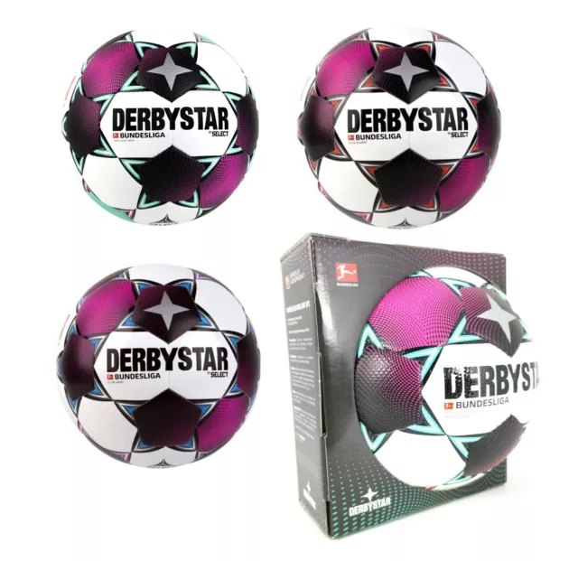 Fussball DERBYSTAR Bundesliga 2020-2021 Mini S-LIGHT Light Replica Matchball OMB