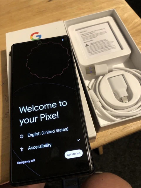 Google Pixel 6 GB7N6 - 128GB - Stormy Black (Unlocked)