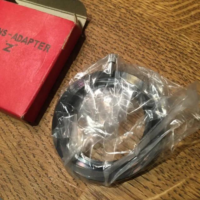 ADAPTADOR TRANS Z Precision Accessories 42 mm - De colección nuevo de lote antiguo hecho en Japón