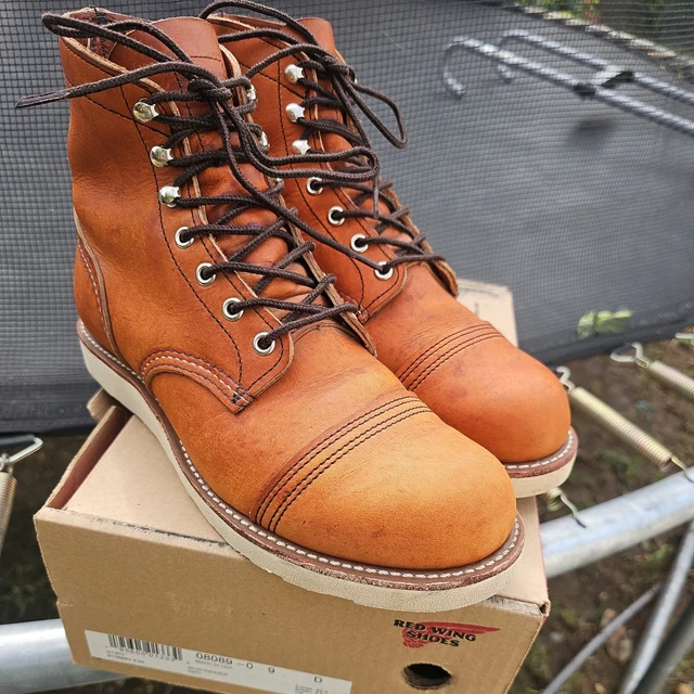 Iron Ragers RED WING HERITAGE Men's Iron Ranger Traction Tred 8089 £120.06 ...
