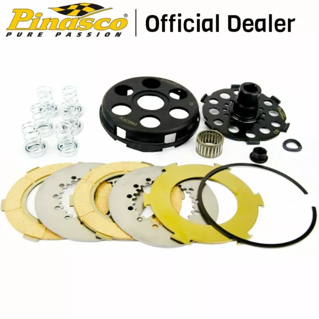 Pinasco Power Clutch Embrayage Complet Renforcée 6 Ressorts Acier Vespa Px 125