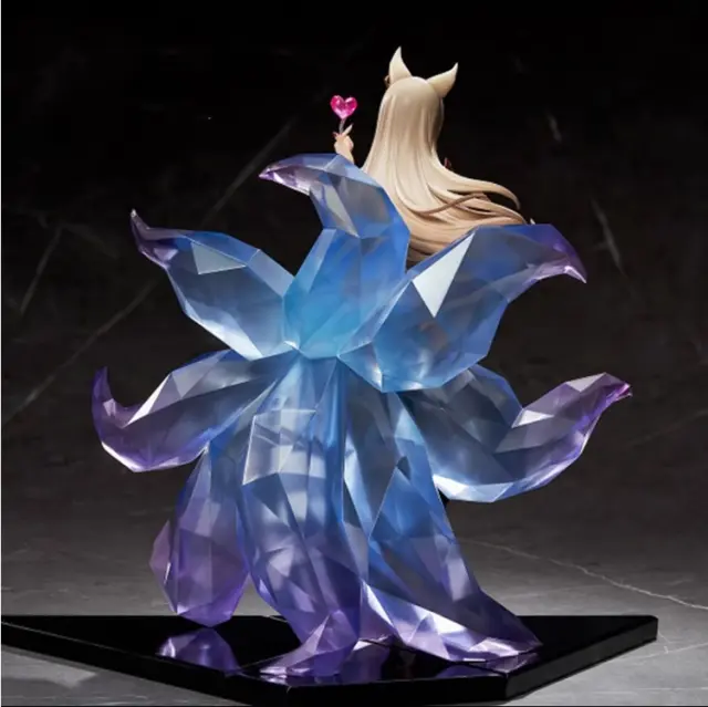 LOL League of Legends KDA Ahri 1/6 Official Figure 9'' Collectibles Statue Boxed 3