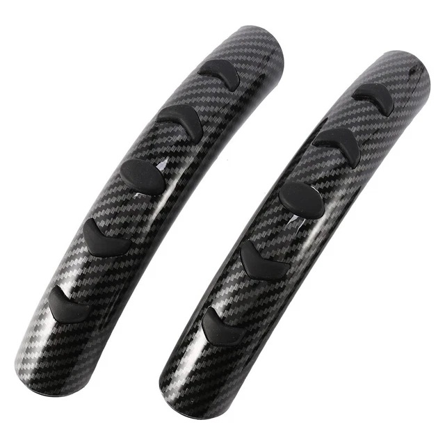 1 paio di fibra di carbonio modello sterzo ruota antiscivolo copertura Refit Boost silicone V9E7
