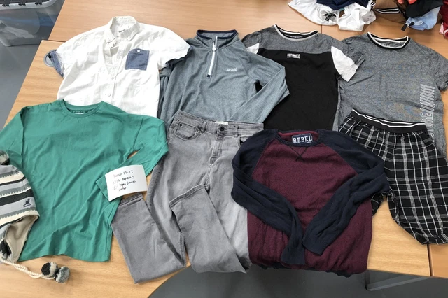 Boys age 12-13 years clothes bundle Next regatta pyjamas jeans jumper tops