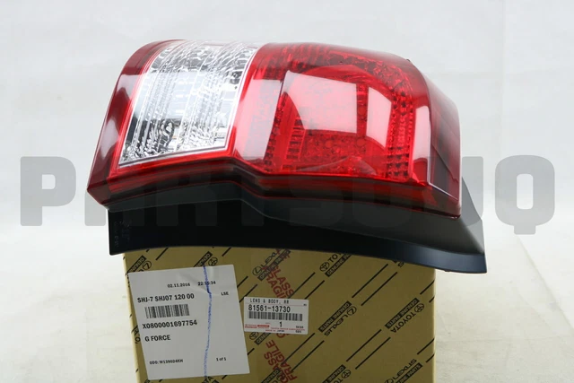 8156113730 Genuine Toyota LENS &amp; BODY, REAR COMBINATION LAMP, LH OEM