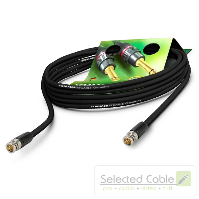 5m 6G 3G- BNC Câble Sommer Cable Sc-Vector 1.2 Plus Dz Câble Vidéo Neutrik Dzgr