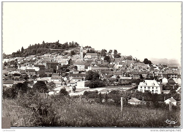 58 CHATEAU CHINON - vue generale de la commune ---