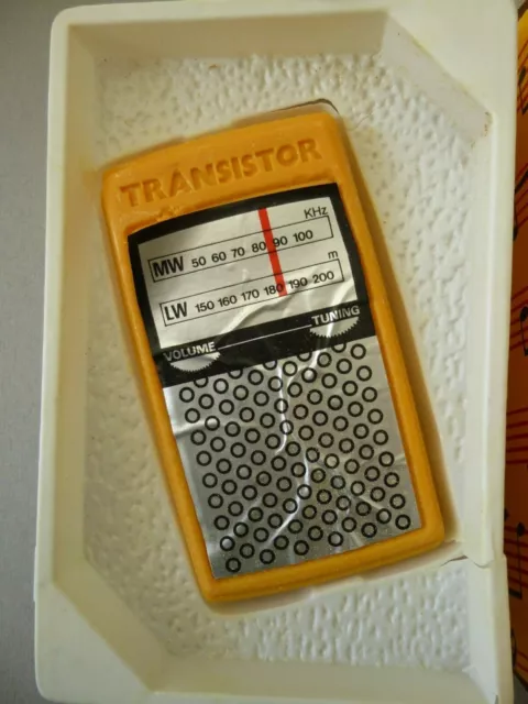 Vintage Neuheit Seife Seife Sounds Transistor Radio unbenutzt verpackt Roberts Windsor 2