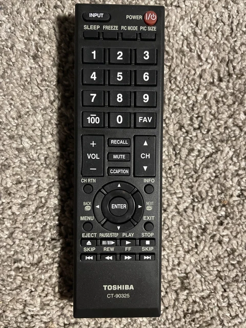 CT-90325 For Toshiba LCD TV Remote Control 50L2200U 37E20 22AV600 32C120U