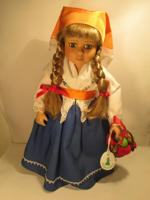 Schneider Costumes Fairytale Doll Little Riding Hood Red Porcelain