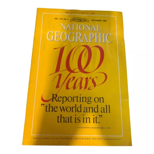 NATIONAL GEOGRAPHIC MAGAZINE September 1988 $4.17 - PicClick