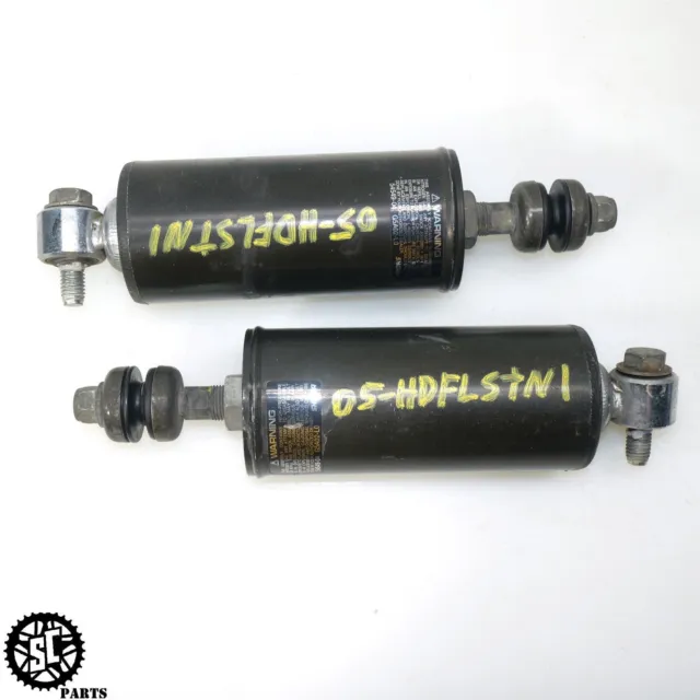 01-07 2005 Harley Softail Rear Back Shock Absorber Left Right 54508-00 Hd16