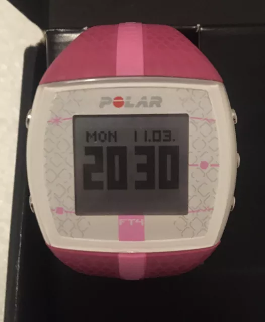 Polar FT4 Heart Monitor Watch, Heart Rate Monitor + Chest Strap