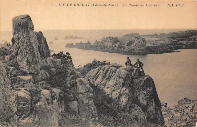 CPA ILE DE BREHAT La pointe de Goaréva (141551)