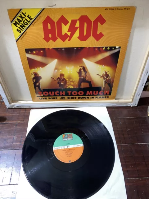 Touch too much ,live wire , shot down in flames by Ac/Dc, SP with didierf -  Ref:118743384