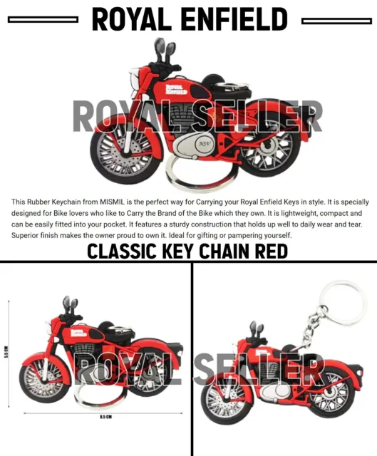Reale Enfield " Classico Chiave Catena Rosso "