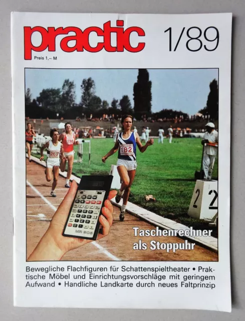 DDR Zeitschrift „practic" 1989 Nr.1 | Modelbau Basteln | Heft 1/89 | FDJ Magazin