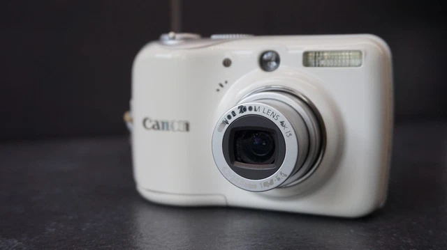 CANON POWERSHOT E1 Digital Camera White PicClick CA
