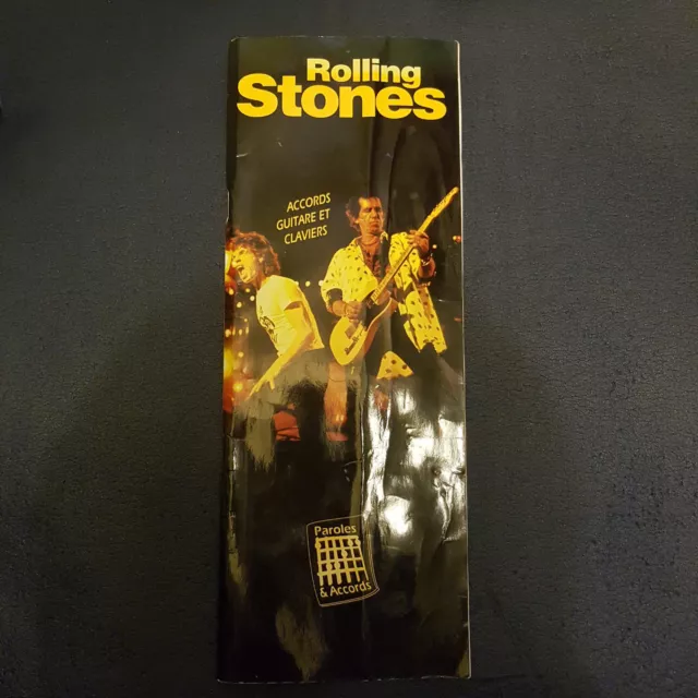 Rolling Stones accords guitare et claviers.