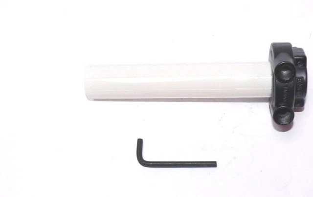 Poignées Accélérateur Moto Antidérapantes En Aluminium/Gel - Compatible Jinling 150-300cc ATV - Pour Guidon 22mm (7/8) Accessoire Quad Jinling