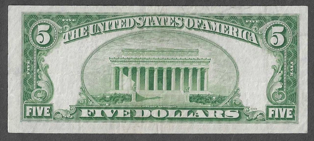 FR. 1655* STAR Five Dollars ($5) Series of 1953 Blue Seal Silver Certificate 2