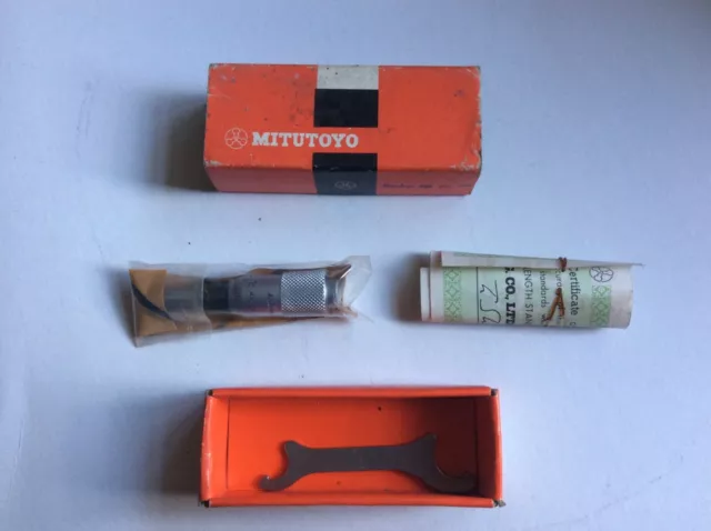 Mitutoyo Micrometer Head CODE 148-104 MHS1-13 Made in Japan