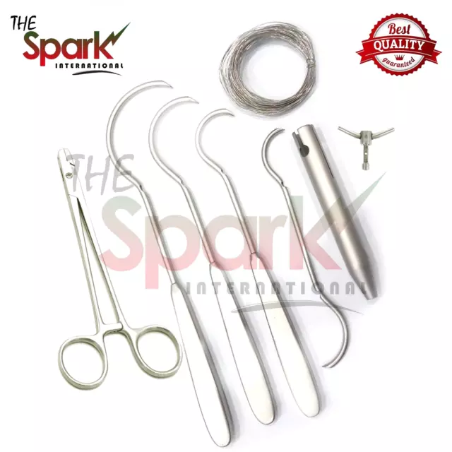 Cerclage wire Veterinary set of 7 PCs Orthopedic instruments