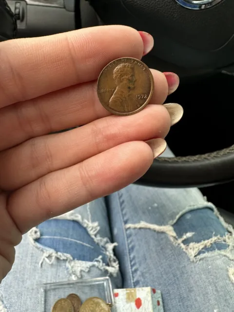 1972 Penny, No Mint Mark, Off Center Rare