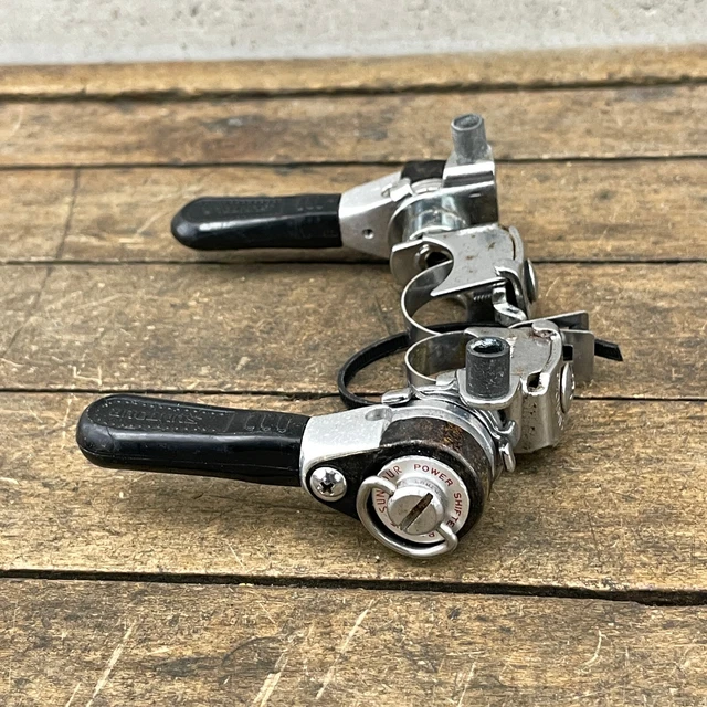 VINTAGE SUNTOUR POWER Thumb Shifters Shifter Friction Power 1980s MTB