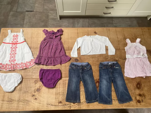 Baby Girl Bundle Clothes Age 12-18 Months - GAP, M&S, Mamas & Papas & Junior J