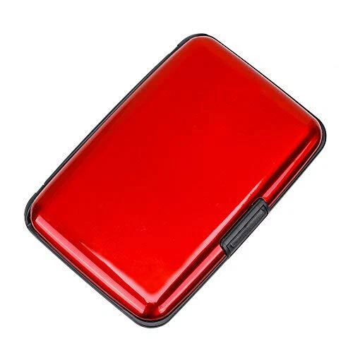 Mini RFID Aluminum Wallet Credit Cards Holder Business Card Case