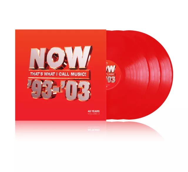 Various Artists NOW That's What I Call 40 Years: Volume 2 - 1993-2003 (Vinyl) 2