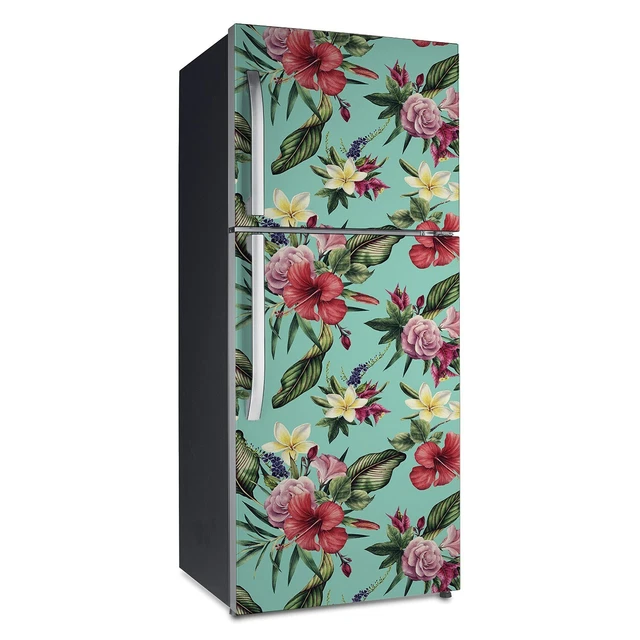 FRIDGE Stickers For Refrigerator Doors Leaves and