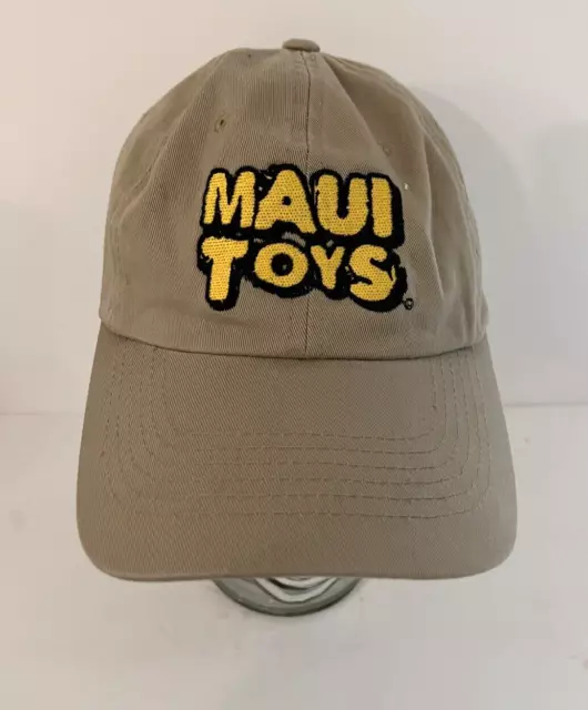 Maui Toys Hat Cap Hook and Loop Adjustable Stitched Logo Vintage by Headmaster