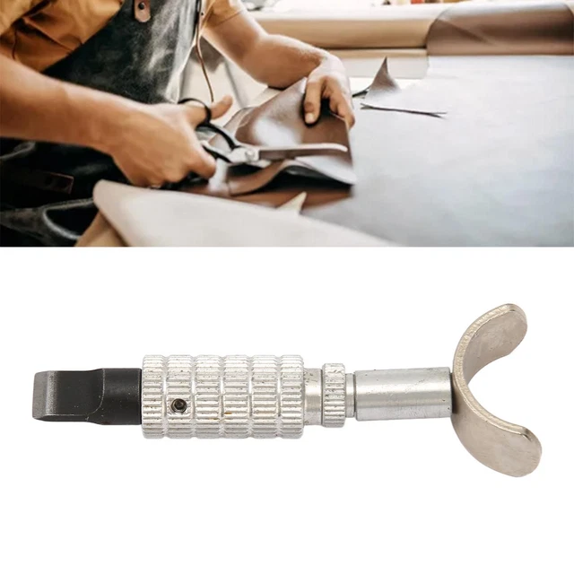 Leder-Drehmesser Flexibles Lederschnitzmesser Verstellbar Für